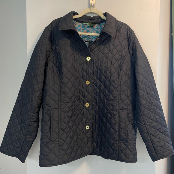 C. Wonder Jackets & Blazers - C Wonder, XL, women lightweight button up quilted black jacket fall outdoor warm
